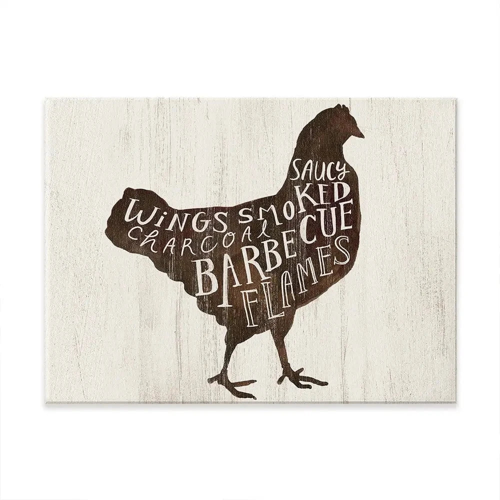 Farmhouse BBQ 3 Canvas Print Farmhouse BBQ 3 Canvas Print wall art product Victoria Borges