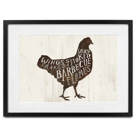 Farmhouse BBQ 3 Framed Art Print Farmhouse BBQ 3 Framed Art Print wall art product Victoria Borges