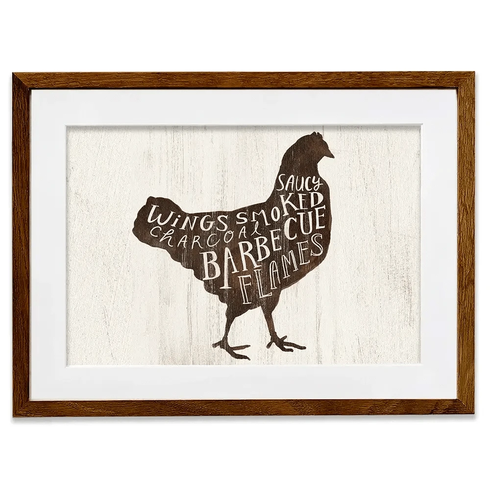 Farmhouse BBQ 3 Framed Art Print Farmhouse BBQ 3 Framed Art Print wall art product Victoria Borges