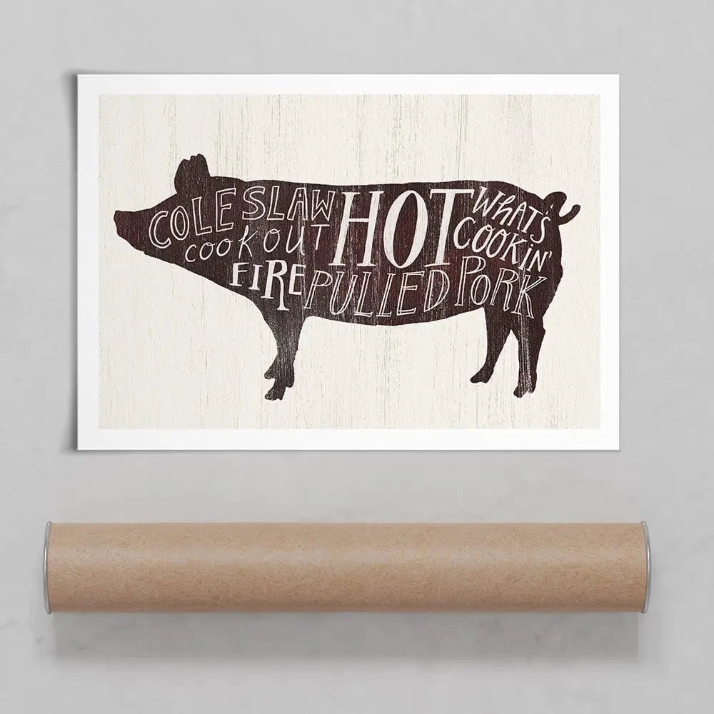 Farmhouse BBQ 4 Art Print Farmhouse BBQ 4 Art Print wall art product Art Print Shop