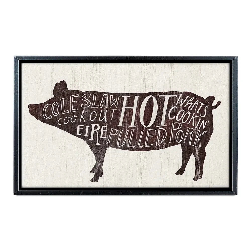 Farmhouse BBQ 4 Canvas Print Farmhouse BBQ 4 Canvas Print wall art product Art Print Shop