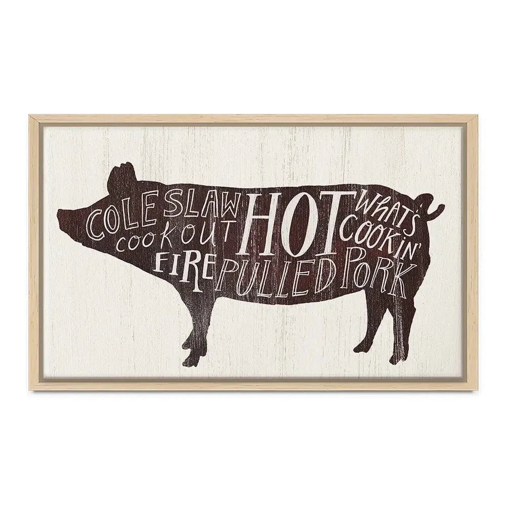 Farmhouse BBQ 4 Canvas Print Farmhouse BBQ 4 Canvas Print wall art product Art Print Shop