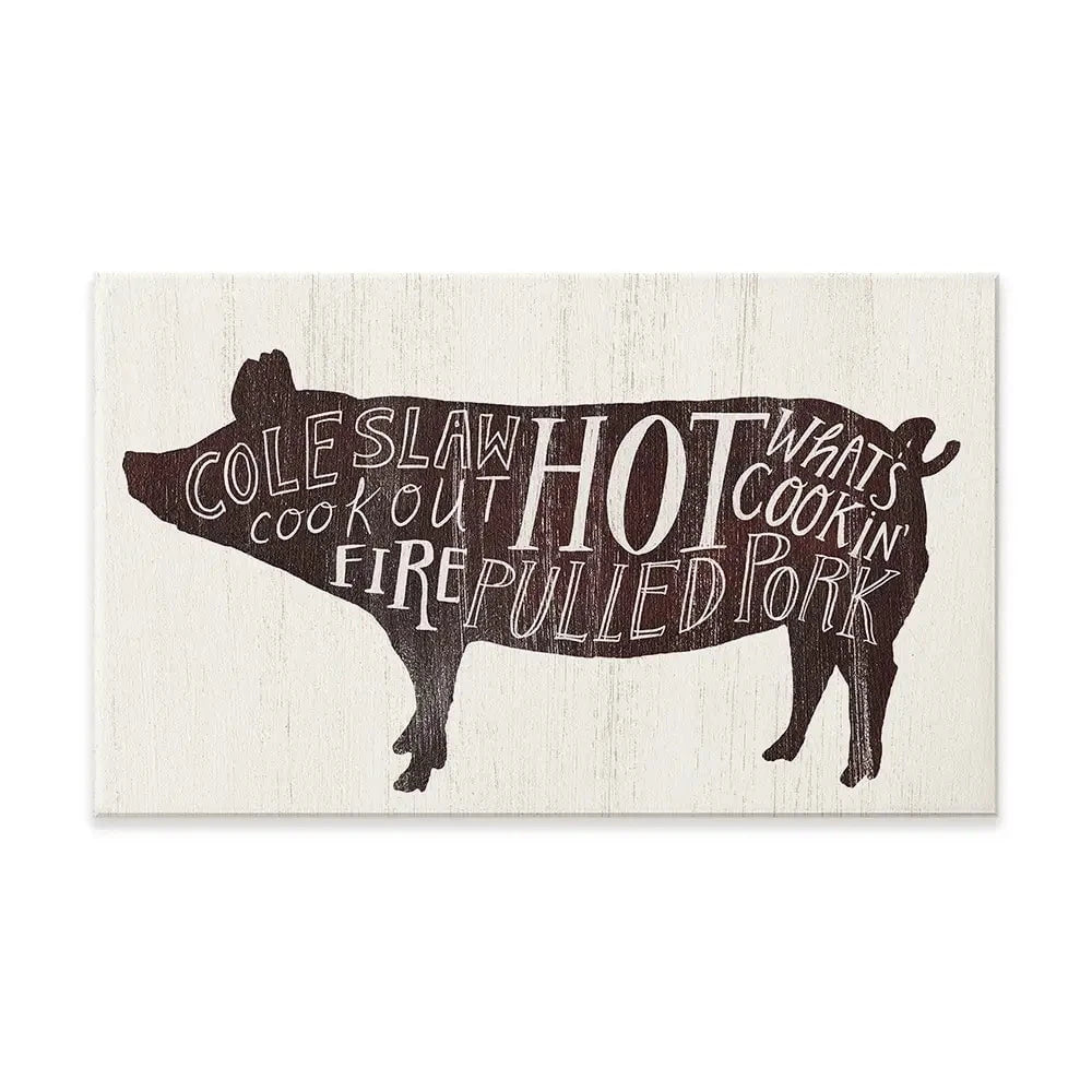 Farmhouse BBQ 4 Canvas Print Farmhouse BBQ 4 Canvas Print wall art product Art Print Shop