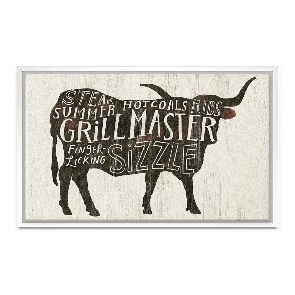 Farmhouse BBQ Canvas Print Farmhouse BBQ Canvas Print wall art product Victoria Borges