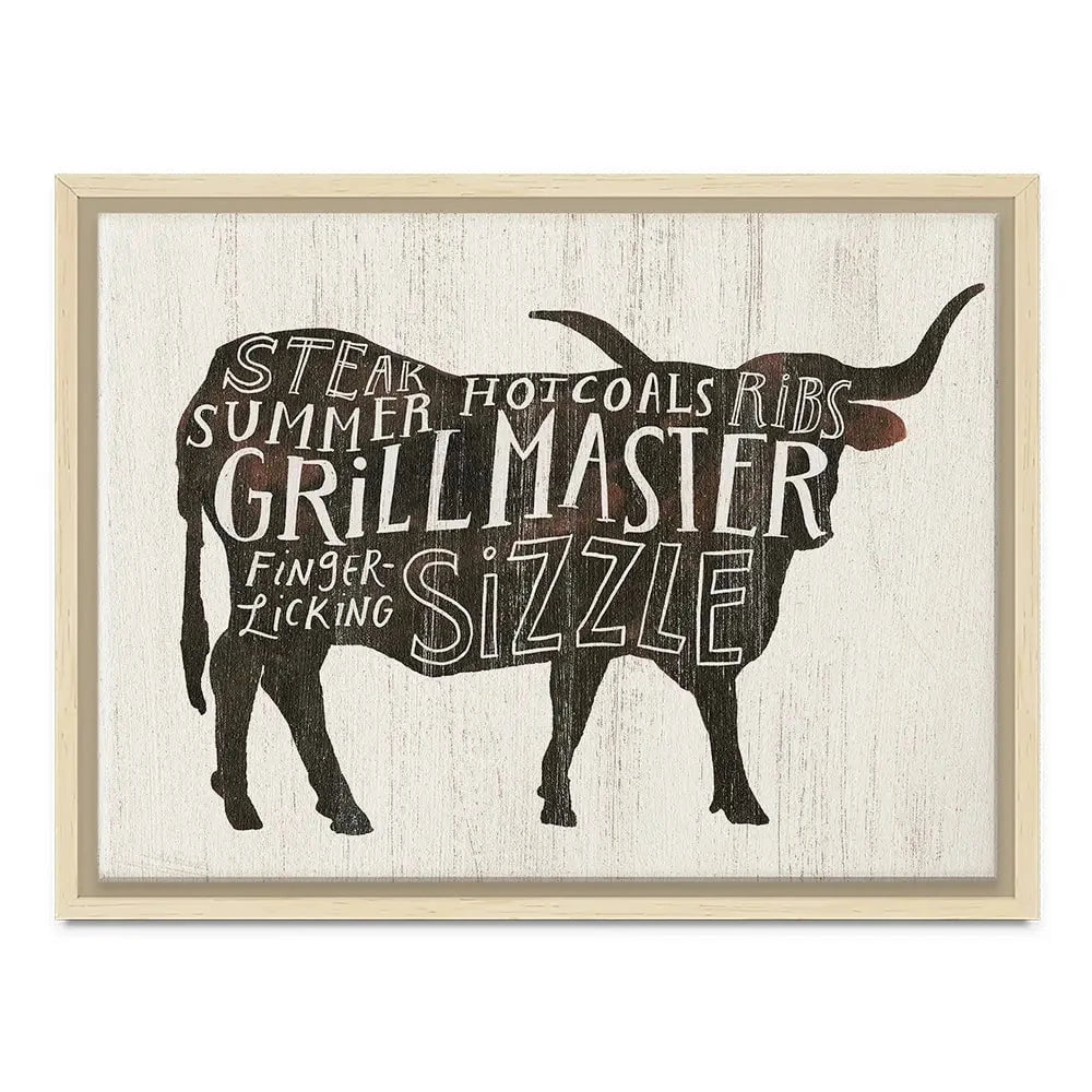 Farmhouse BBQ Canvas Print Farmhouse BBQ Canvas Print wall art product Victoria Borges
