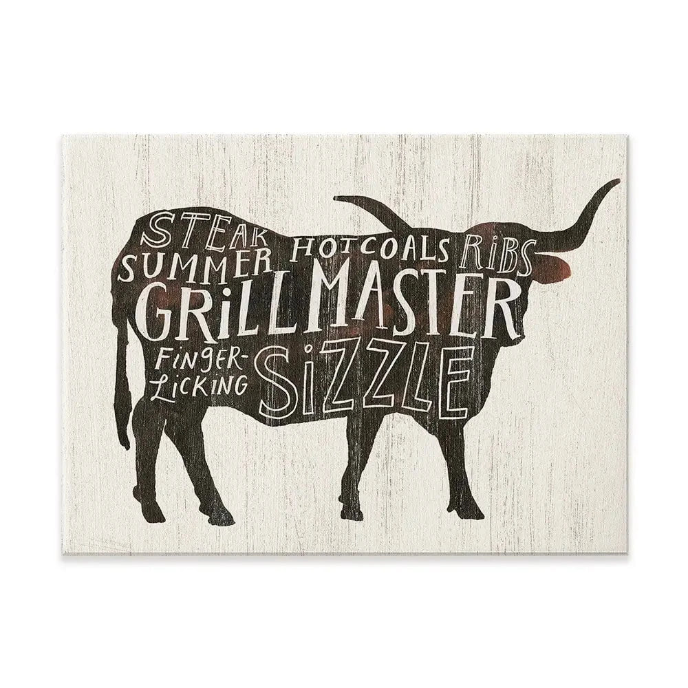 Farmhouse BBQ Canvas Print Farmhouse BBQ Canvas Print wall art product Victoria Borges
