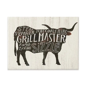 Farmhouse BBQ Canvas Print Farmhouse BBQ Canvas Print wall art product Victoria Borges