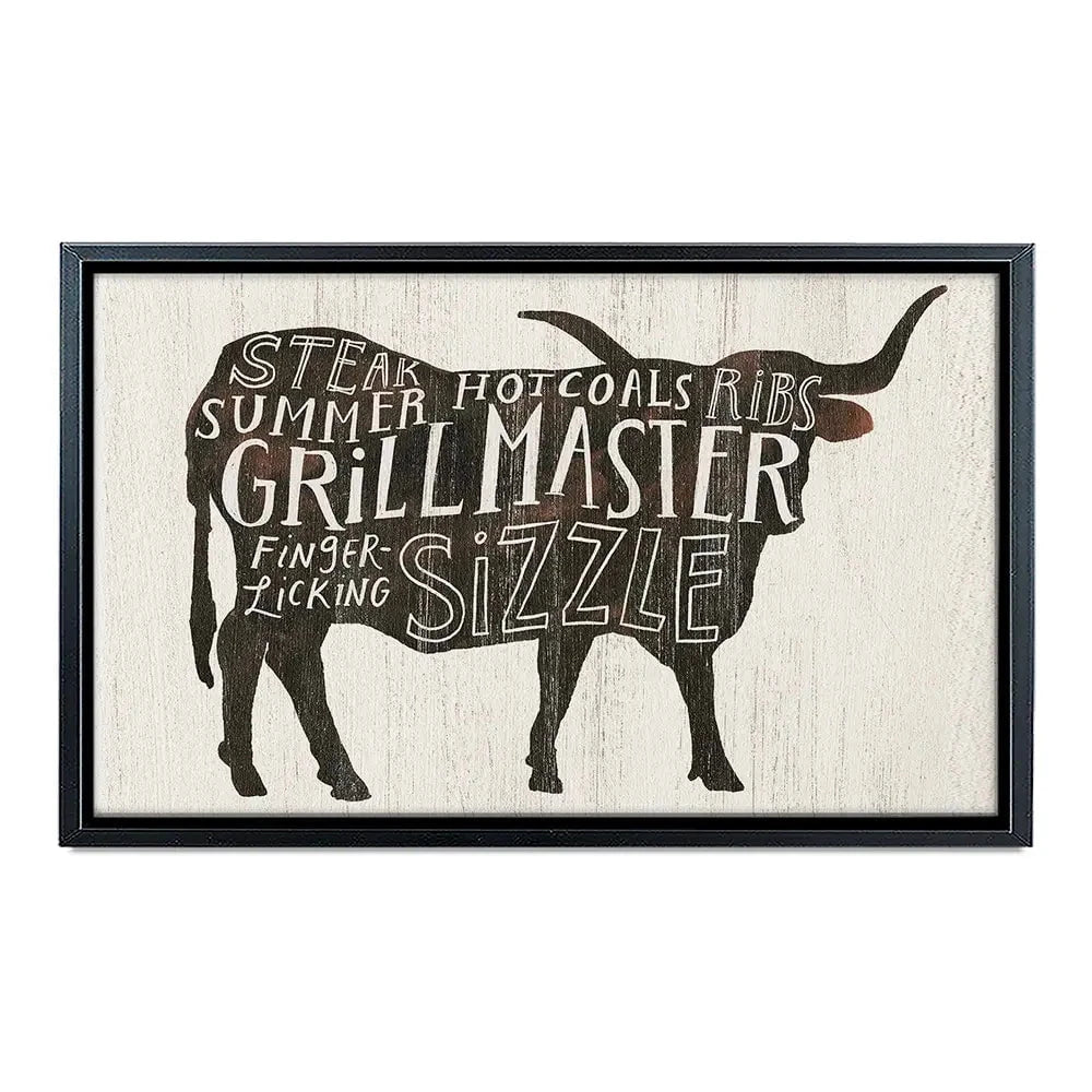 Farmhouse BBQ Canvas Print Farmhouse BBQ Canvas Print wall art product Victoria Borges