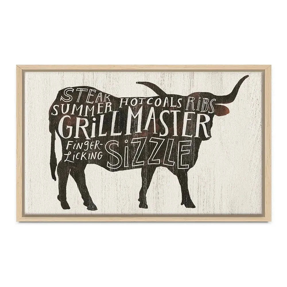 Farmhouse BBQ Canvas Print Farmhouse BBQ Canvas Print wall art product Victoria Borges