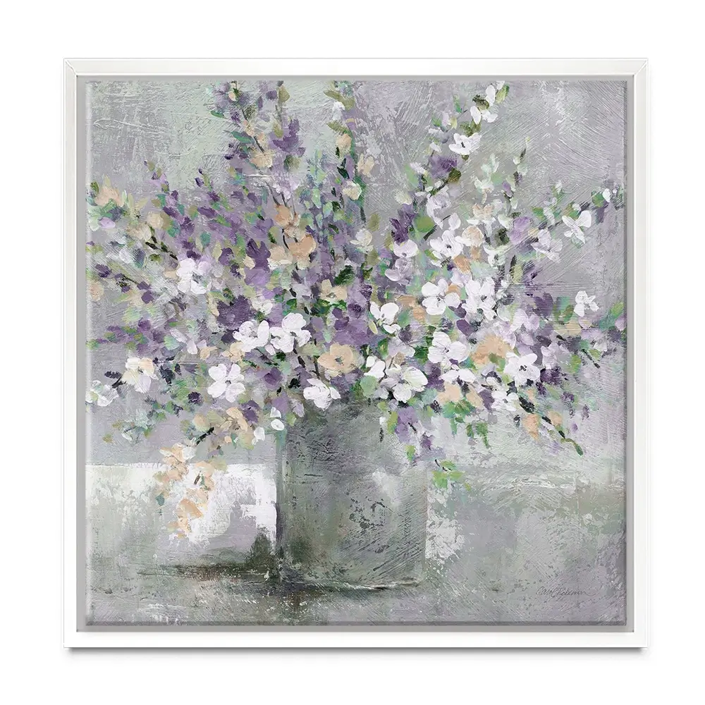 Farmhouse Lavender Canvas Print Farmhouse Lavender Canvas Print wall art product Carol Robinson