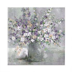Farmhouse Lavender Canvas Print Farmhouse Lavender Canvas Print wall art product Carol Robinson