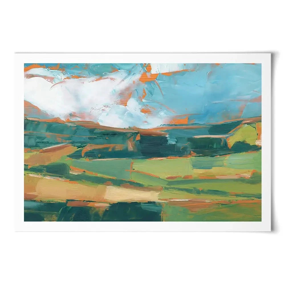 Farmland Vista Art Print Farmland Vista Art Print wall art product Ethan Harper