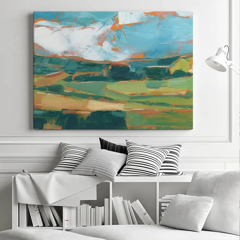 Farmland Vista Canvas Print Farmland Vista Canvas Print wall art product Ethan Harper