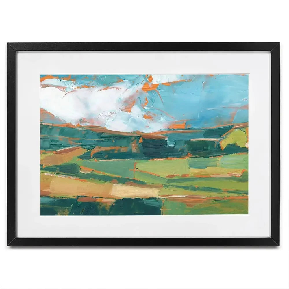 Farmland Vista Framed Art Print Farmland Vista Framed Art Print wall art product Ethan Harper