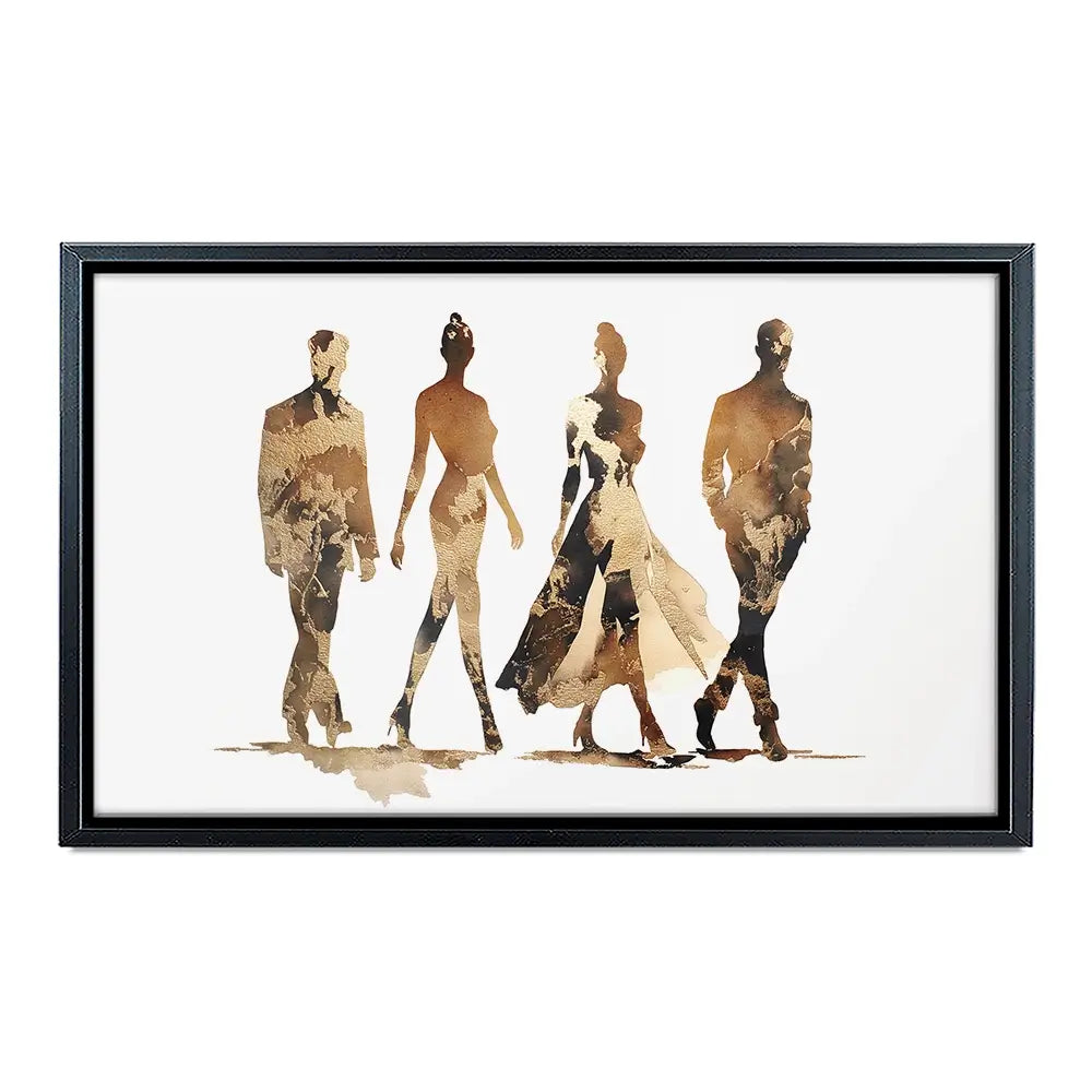 Fashion Quartet Canvas Print Fashion Quartet Canvas Print wall art product Svetlana Aleynikova
