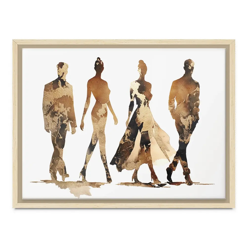 Fashion Quartet Canvas Print Fashion Quartet Canvas Print wall art product Svetlana Aleynikova