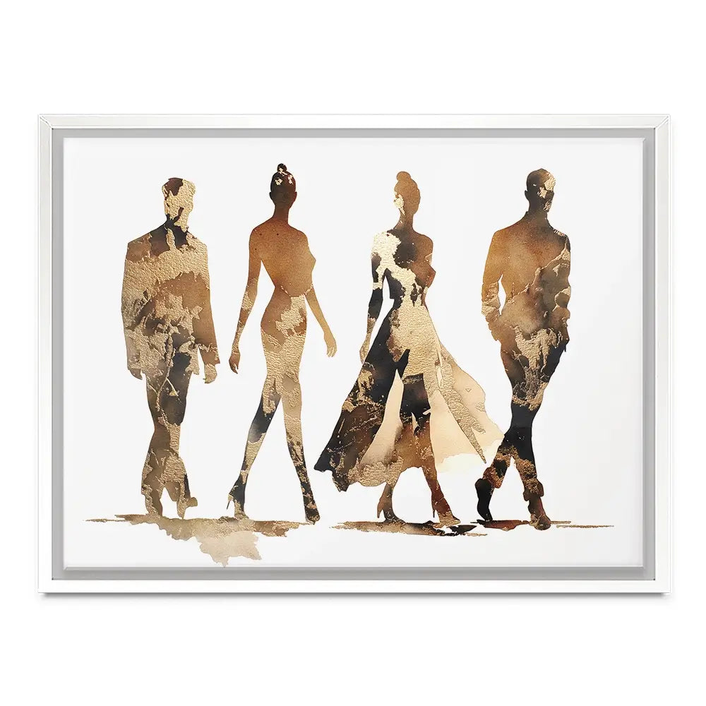 Fashion Quartet Canvas Print Fashion Quartet Canvas Print wall art product Svetlana Aleynikova