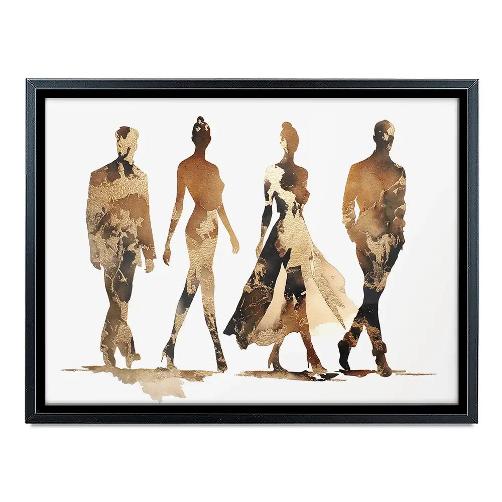 Fashion Quartet Canvas Print Fashion Quartet Canvas Print wall art product Svetlana Aleynikova