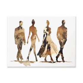 Fashion Quartet Canvas Print Fashion Quartet Canvas Print wall art product Svetlana Aleynikova