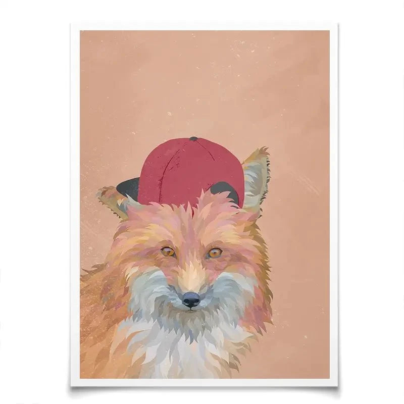 Feeling Foxy Art Print Feeling Foxy Art Print wall art product Sarah Manovski