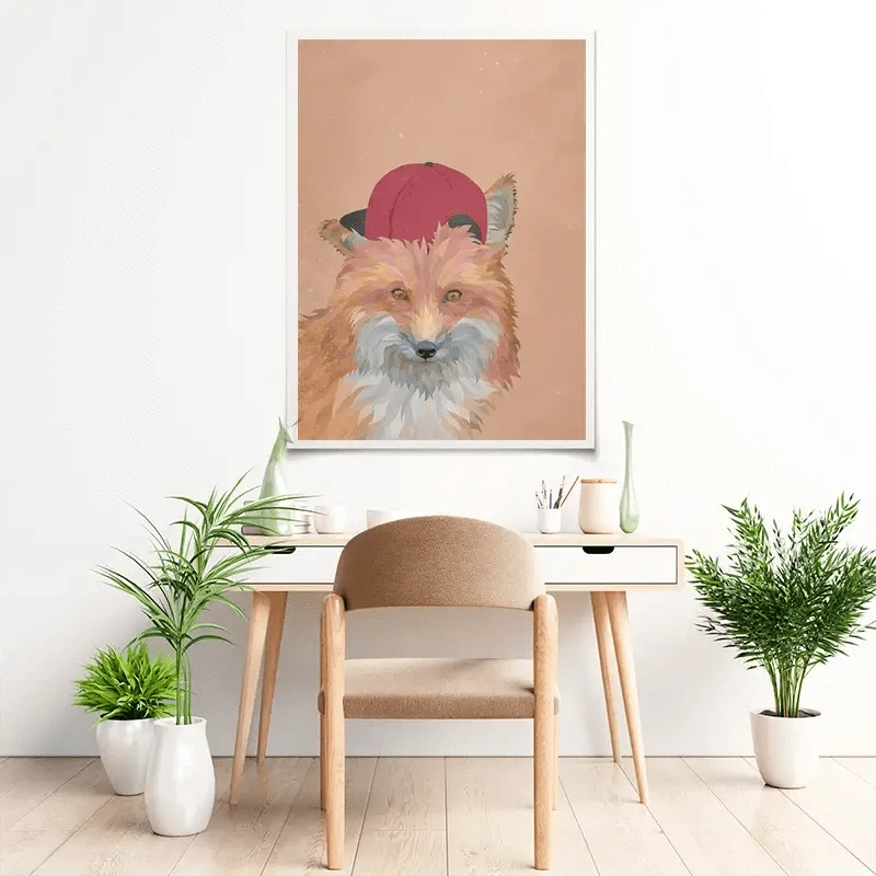 Feeling Foxy Art Print Feeling Foxy Art Print wall art product Sarah Manovski