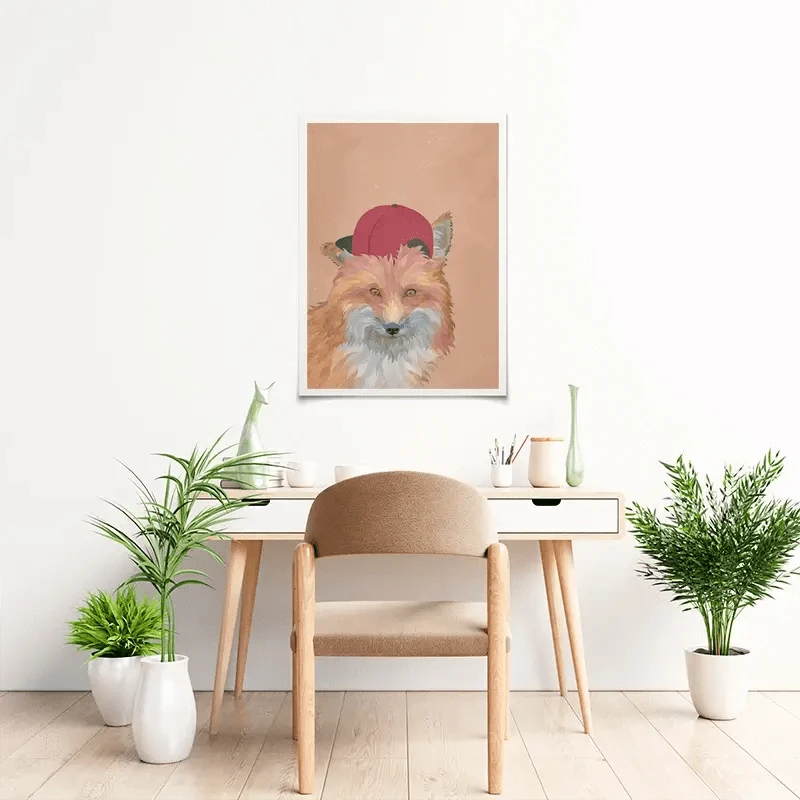 Feeling Foxy Art Print Feeling Foxy Art Print wall art product Sarah Manovski
