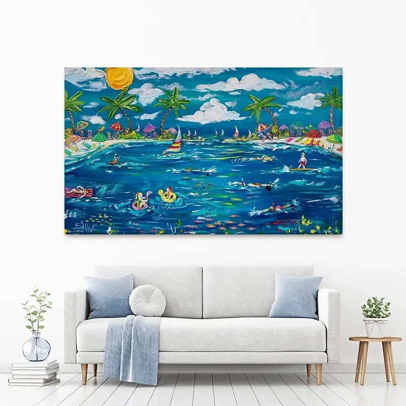 Feels Like Summer Canvas Print