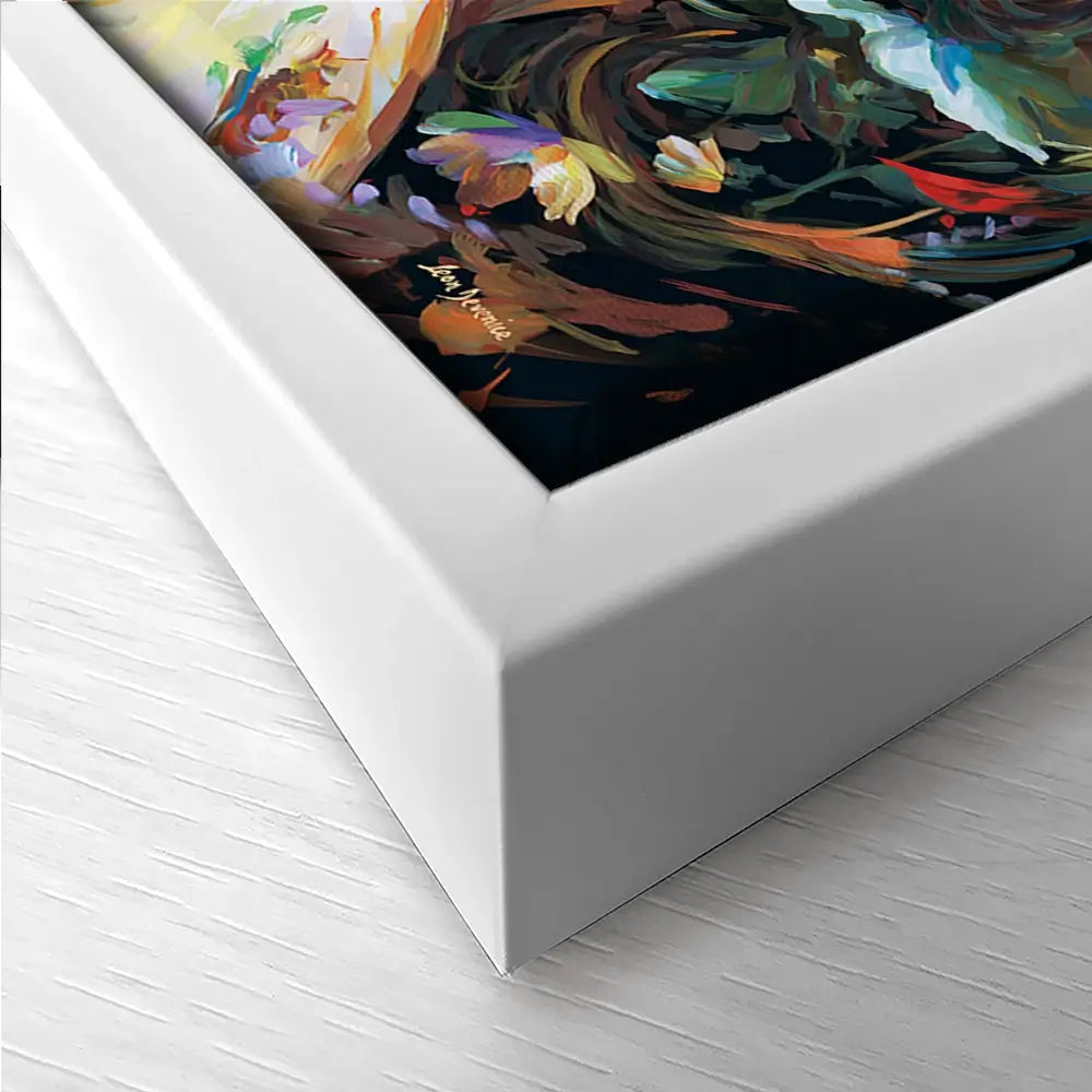 Female Florals Trio Canvas Print Female Florals Trio Canvas Print wall art product Leon Devenice