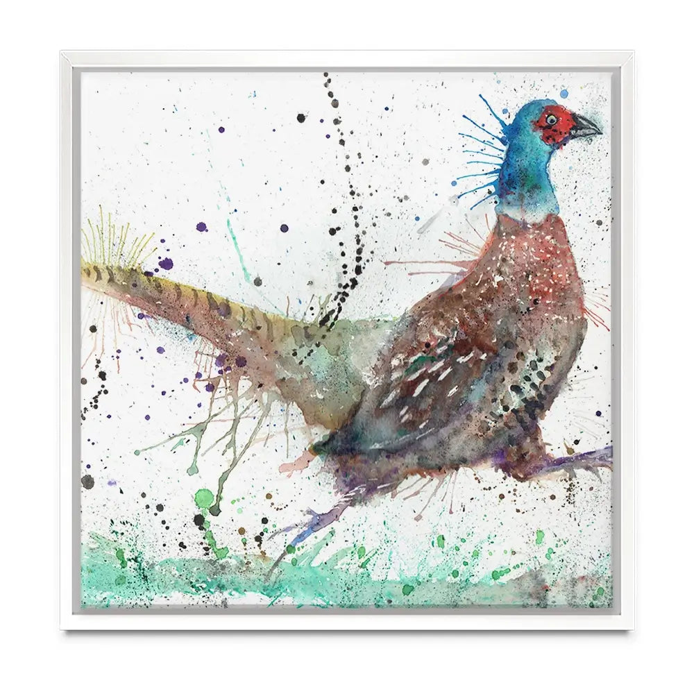 Fez The Pheasant Oversized Canvas Print Fez The Pheasant Oversized Canvas Print wall art product Art Print Shop