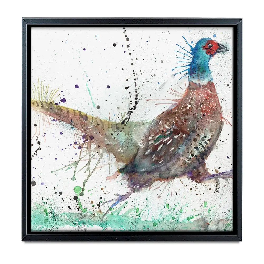 Fez The Pheasant Oversized Canvas Print Fez The Pheasant Oversized Canvas Print wall art product Art Print Shop