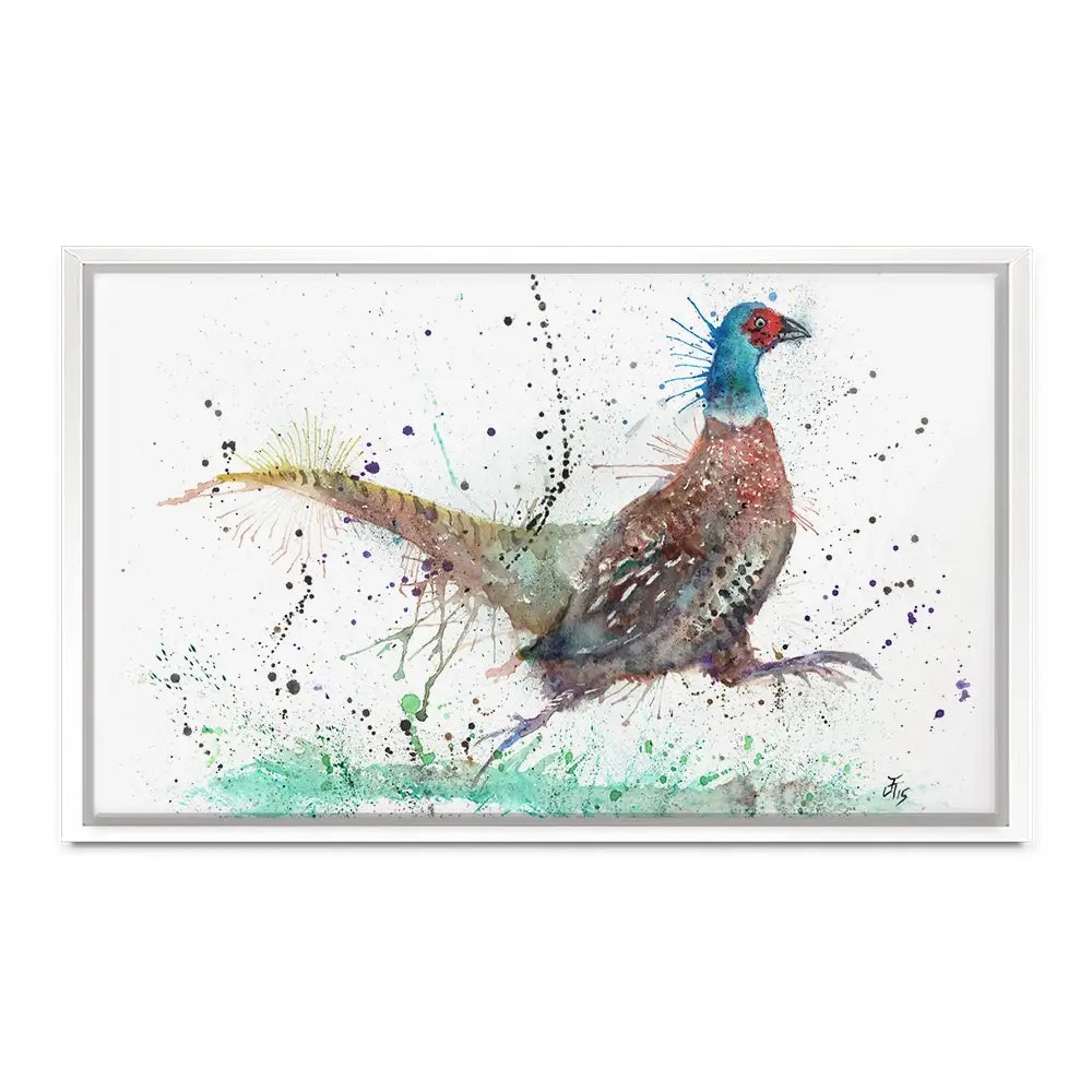 Fez The Pheasant Oversized Canvas Print Fez The Pheasant Oversized Canvas Print wall art product Art Print Shop