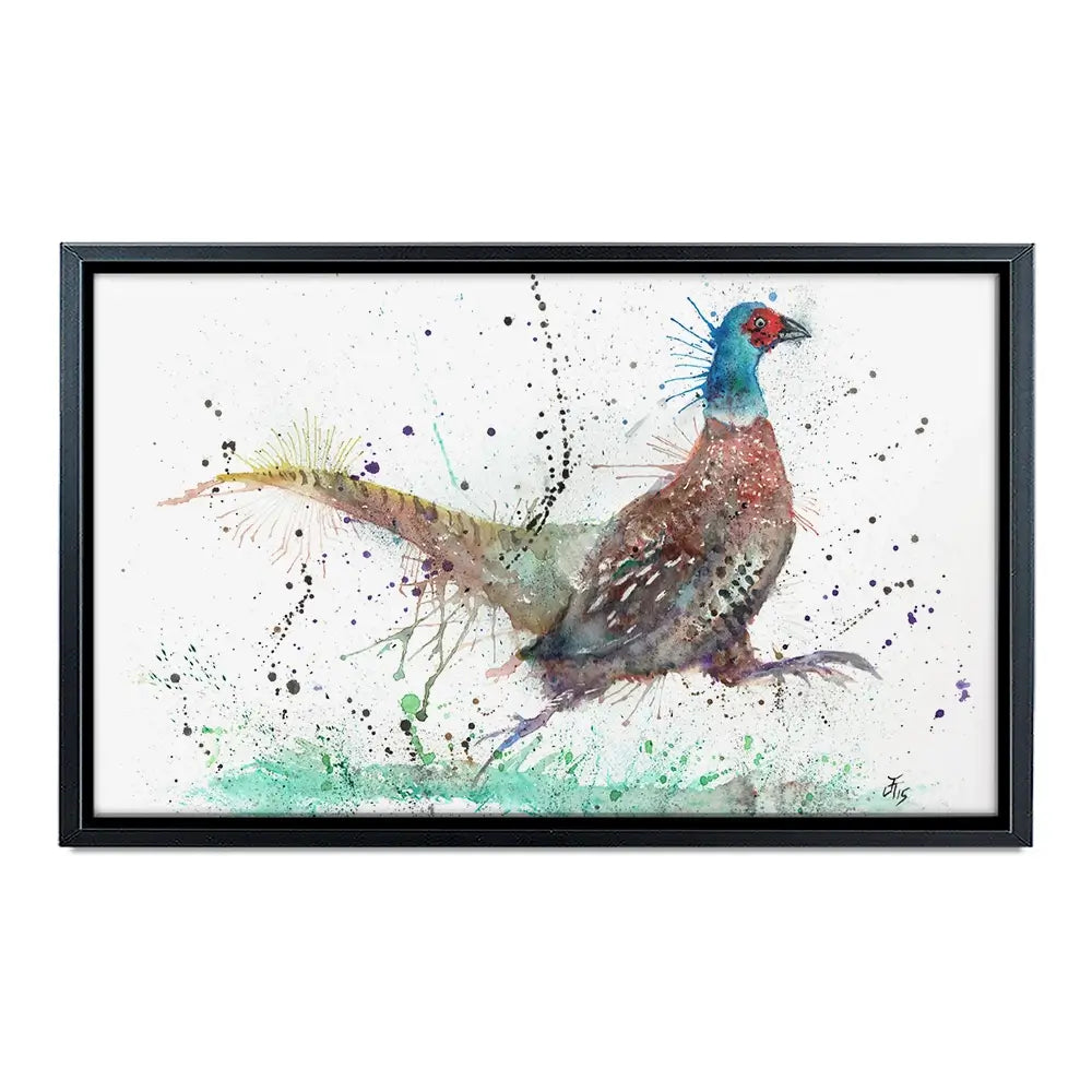 Fez The Pheasant Oversized Canvas Print Fez The Pheasant Oversized Canvas Print wall art product Art Print Shop