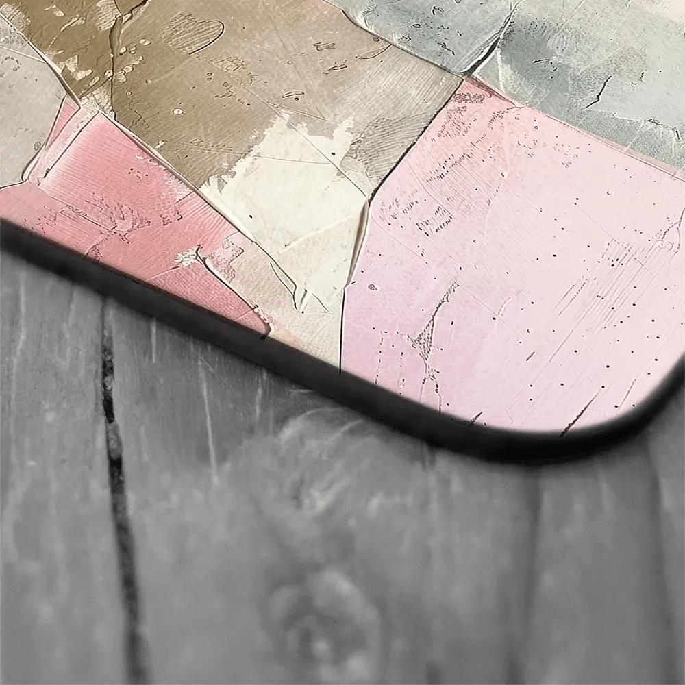 Field Mosaics Coaster Set Rainbow Soul Tree Coaster Set | Rainbow Soul Tree Art Coasters wall art product Svetlana Aleynikova