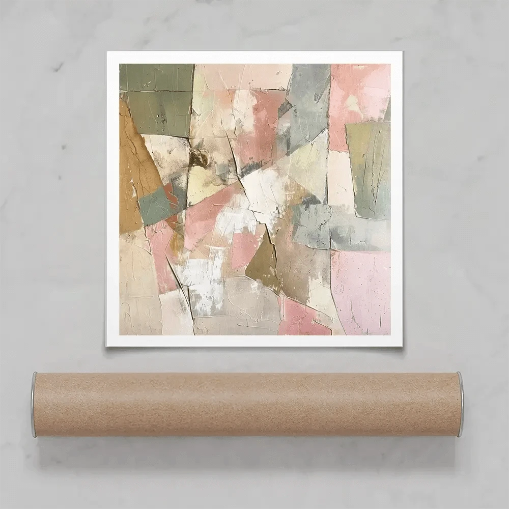 Field Mosaics Square Art Print Field Mosaics Square Art Print wall art product Svetlana Aleynikova