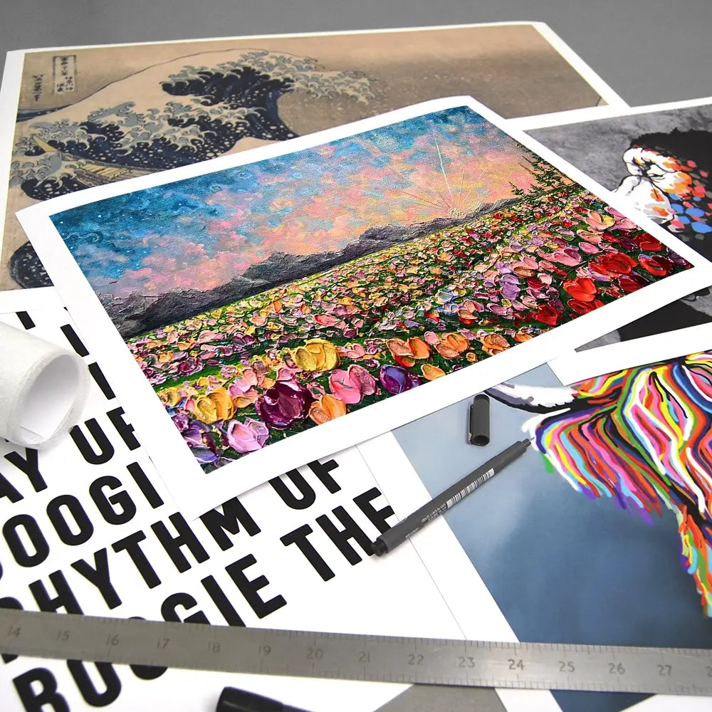 Field Of Glory Art Print Field Of Glory Art Print wall art product Nada Khatib