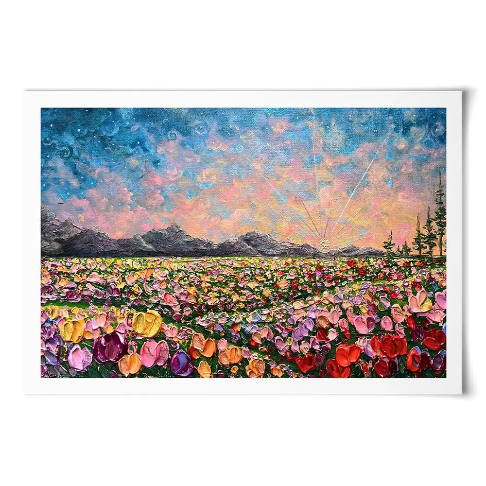 Field Of Glory Art Print Field Of Glory Art Print wall art product Nada Khatib