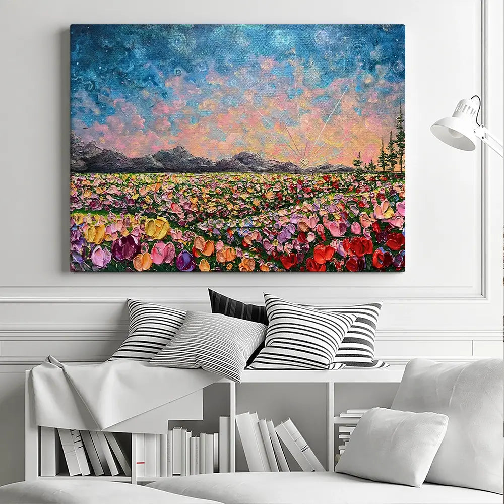 Field Of Glory Canvas Print Field Of Glory Canvas Print wall art product Nada Khatib