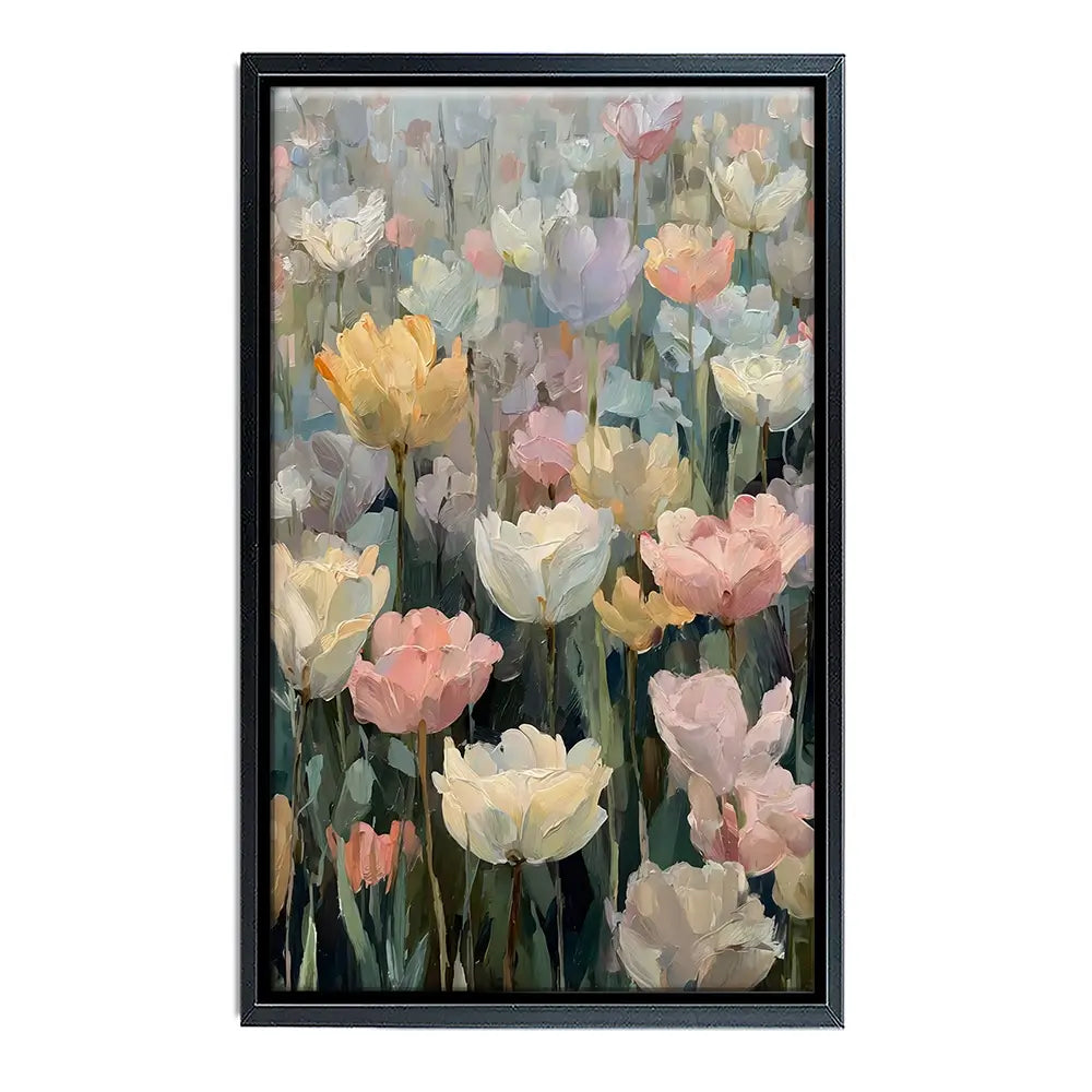 Field Of Tulips Canvas Print Field Of Tulips Canvas Print wall art product Art by Özge - Independent