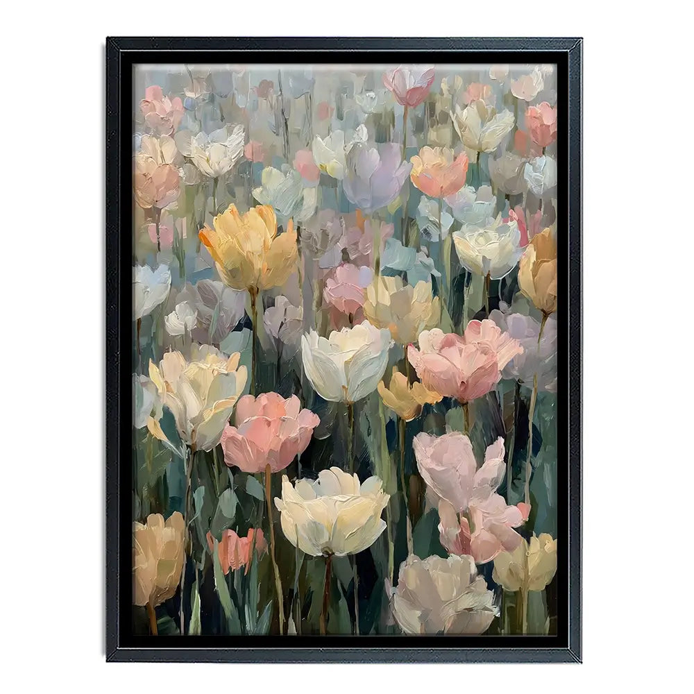 Field Of Tulips Canvas Print Field Of Tulips Canvas Print wall art product Art by Özge - Independent