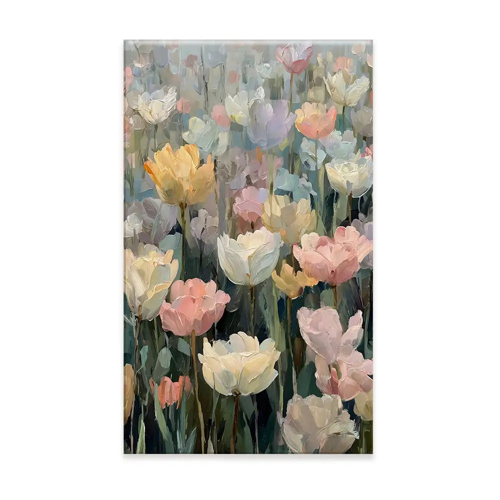 Field Of Tulips Canvas Print Field Of Tulips Canvas Print wall art product Art by Özge - Independent