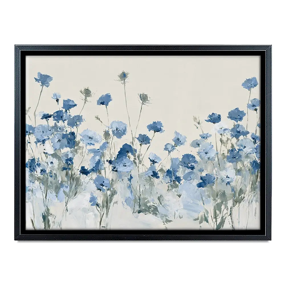 Field Of Wild Asters Canvas Print Field Of Wild Asters Canvas Print wall art product Chromatic Storm Studio