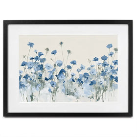 Field Of Wild Asters Framed Art Print Field Of Wild Asters Framed Art Print wall art product Chromatic Storm Studio