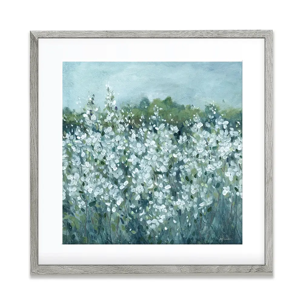 Fields In Bloom Framed Art Print Fields In Bloom Framed Art Print wall art product Carol Robinson