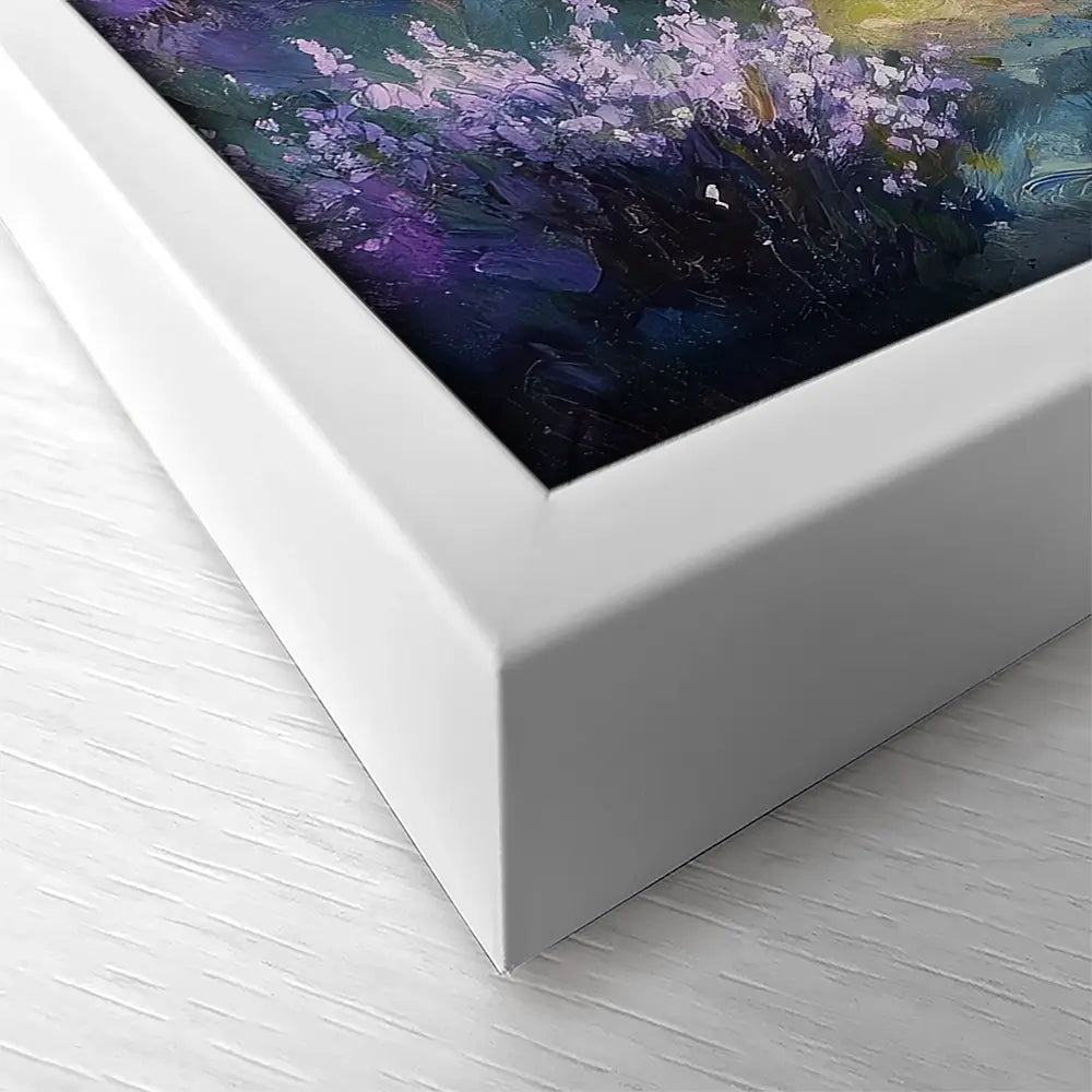 Fields Of Lavender Square Canvas Print Fields Of Lavender Square Canvas Print wall art product Tanya Ocean