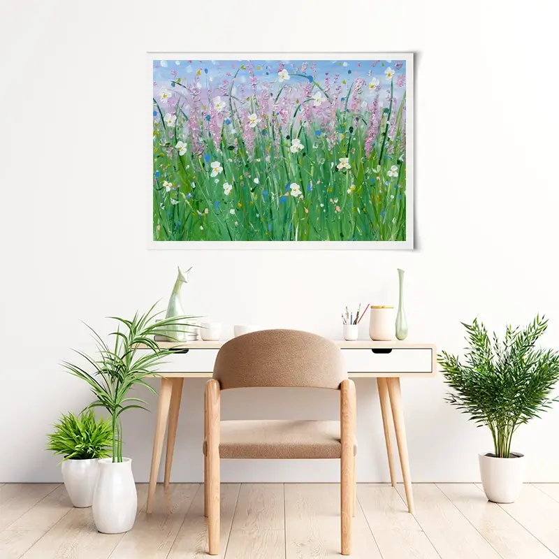 Fields Of Summer Art Print Fields Of Summer Art Print wall art product Charlotte Anna Reed