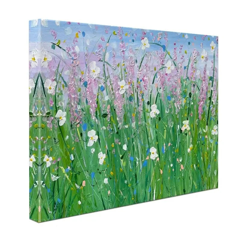 Fields Of Summer Canvas Print Fields Of Summer Canvas Print wall art product Charlotte Anna Reed