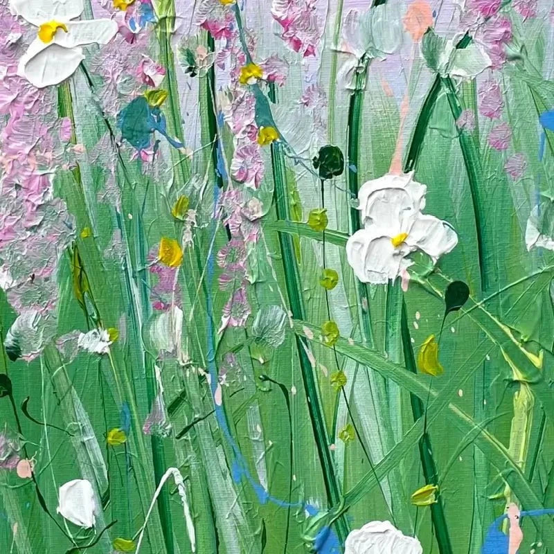 Fields Of Summer Canvas Print Fields Of Summer Canvas Print wall art product Charlotte Anna Reed