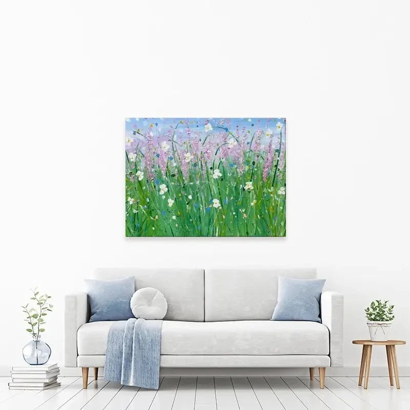 Fields Of Summer Canvas Print Fields Of Summer Canvas Print wall art product Charlotte Anna Reed