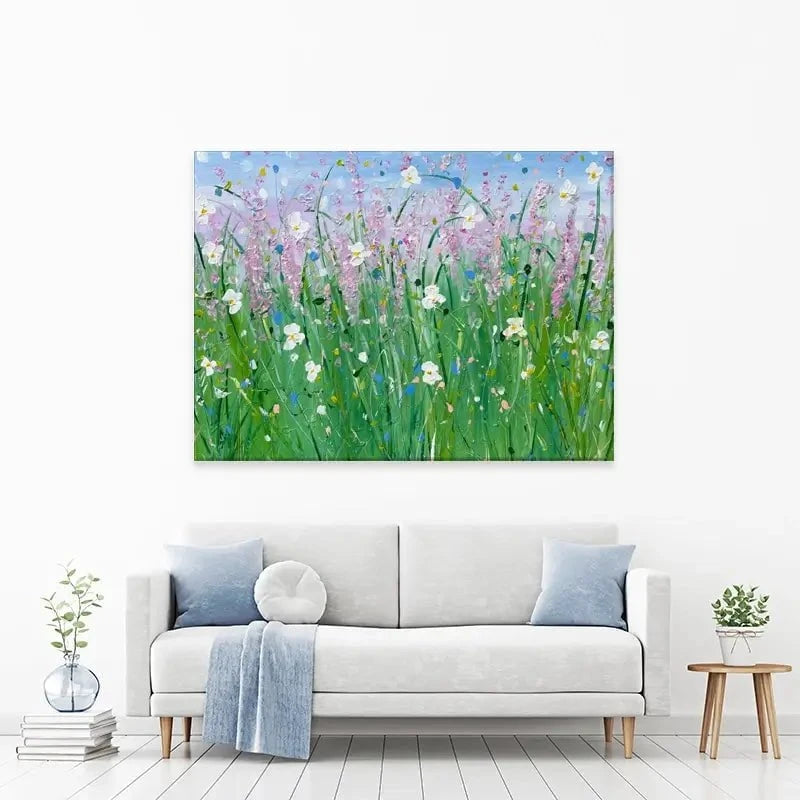 Fields Of Summer Canvas Print Fields Of Summer Canvas Print wall art product Charlotte Anna Reed