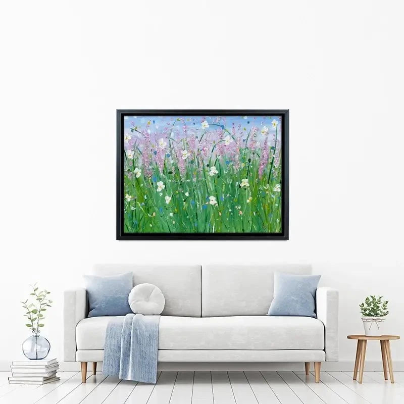 Fields Of Summer Canvas Print Fields Of Summer Canvas Print wall art product Charlotte Anna Reed